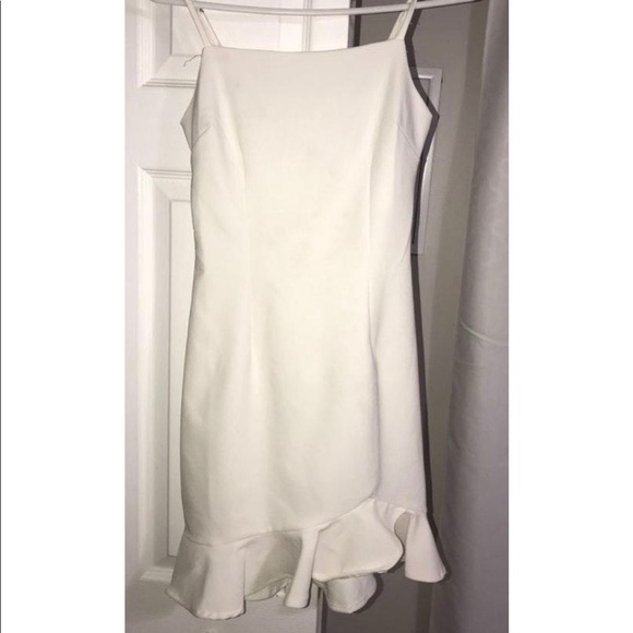 White Mini Dress - Picture 2 of 4